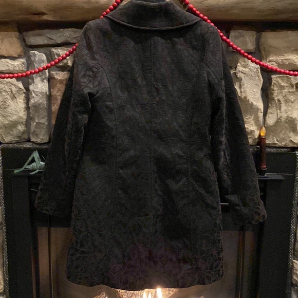 Xhilaration Formal Tapestry Style Coat - Picture 2 of 5